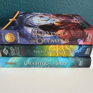 Rick Riordan Heroes of Olympus Magnus Chase Daughter of the Deep